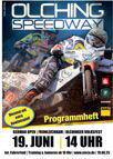 Programmheft Speedway Olching German Open 19.6.2025